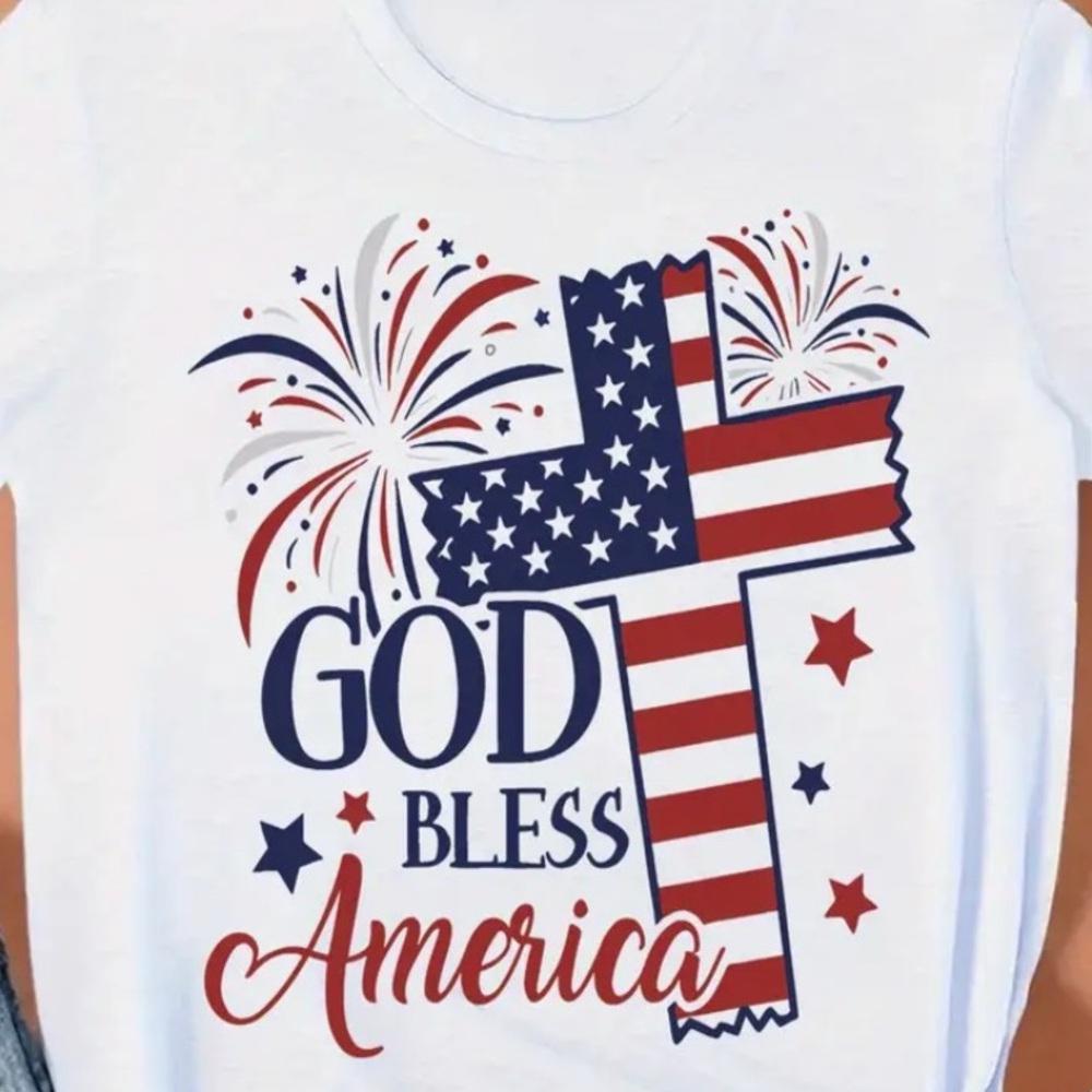 God Bless America T-Shirt - Picture 3 of 6